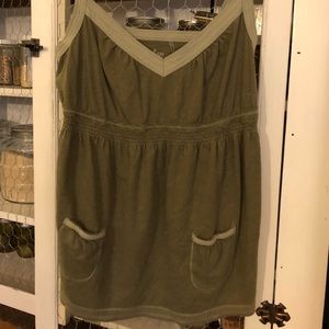 Forest green tank